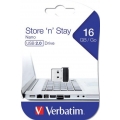VERBATIM VER97464 Store 'n' Stay NANO USB Stick 2.0 16 GB