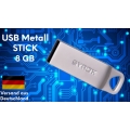 MINI USB Stick Schlüsselanhänger 8GB USB 3.0 Silber Metall USB Flash Driver Speicherstick Mermory Stick