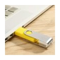 3 Stück Speicherstick USB 2.0-Flash-Laufwerk Erinnerung Stick Datenspeicher Schwenkbares Flash-Laufwerk mit Kappe(16 GB, Weiß + 