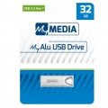 USB-Stick MYMEDIA MyAlu, USB 3.2, Typ-A, 32 GB