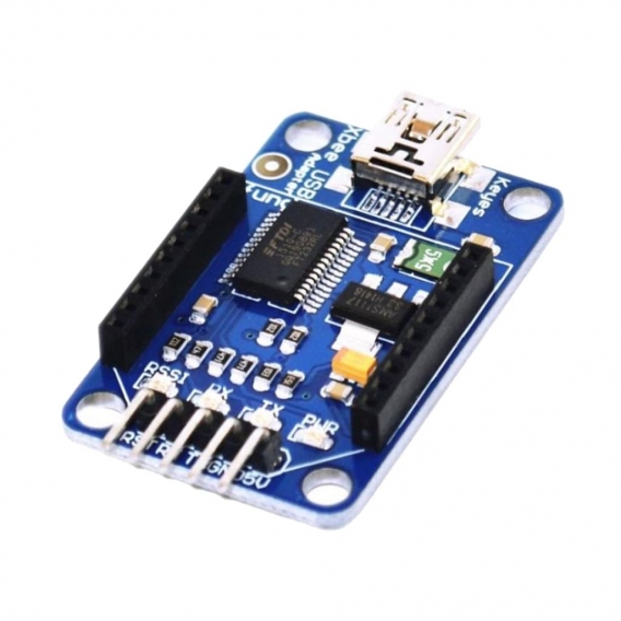 Blauer USB Adapter Bluetooth Bee FT232RL USB Modul Board Für XBee