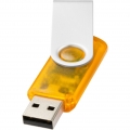 Bullet USB-Stick, transparent PF1527 (2 GB) (Transparentes Orange/Silber)