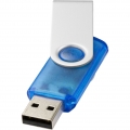 Bullet USB-Stick, transparent PF1527 (2 GB) (Transparentes Blau/Silber)