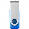 Bullet USB-Stick, transparent PF1527 (2 GB) (Transparentes Blau/Silber)