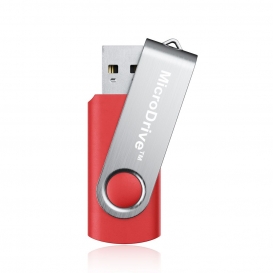 More about 4GB USB 2.0 Stick Flash USB Drive Swivel USB Flashdrive Speicherstick Memorystick Farbe: Rot