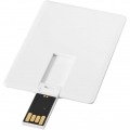 Bullet USB-Stick in Kartenform (2 Stück/Packung) PF2453 (2 GB) (Weiß)