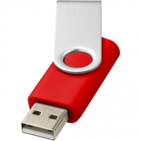 Bullet Drehbarer USB Stick PF2042 (2GB) (Grell Rot)
