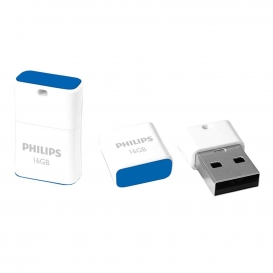 More about Philips USB-Stick 16GB Pico, USB 2.0, Farbe: Blau