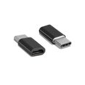 USB 3.1 Typ C Adapter SCHWARZ Micro USB Converter Stecker Type C für Archos Sense 55S