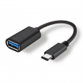USB 3.1 Typ-C OTG SCHWARZ USB-A Adapter USB Stecker Converter Type C für Motorola Z3 Play