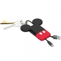 Tribe CMR31901, 0,22 m, USB A, Micro-USB B, USB 2.0, Schwarz, Rot, Weiß