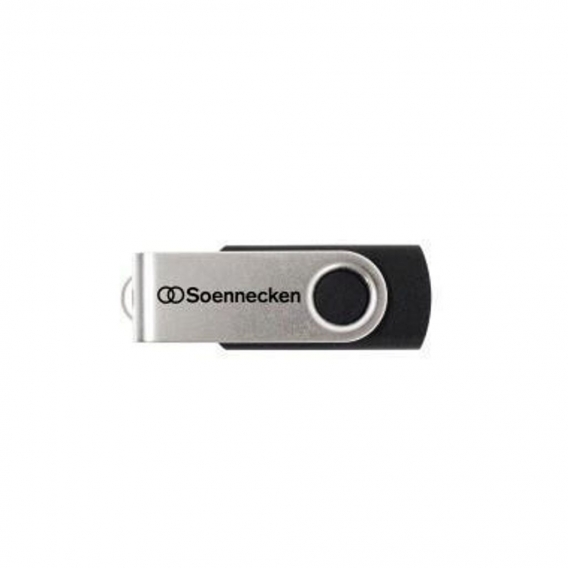 Soennecken USB-Stick 2.0 4GB schwarz/silber