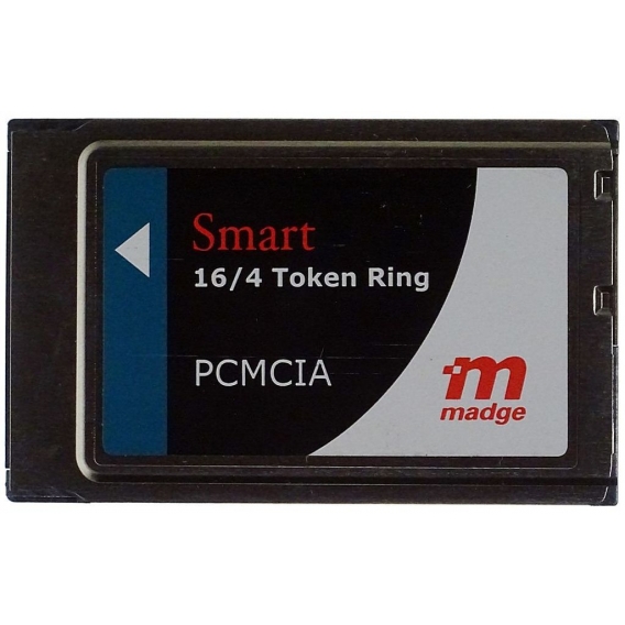 Madge Tokenring Adapter Smart PCMCIA MK2 20-01 Ringnode +Kabel ID17419