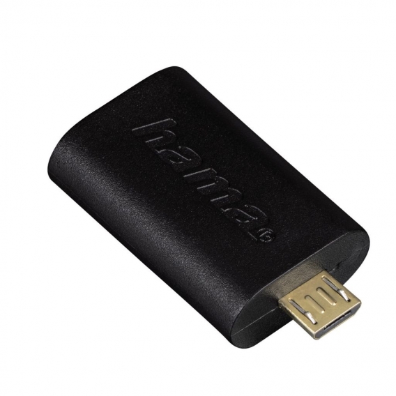 Hama - 54514 USB-2.0-OTG-Adapter, Micro-B-Stecker - A-Kupplung