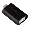 Hama - 54514 USB-2.0-OTG-Adapter, Micro-B-Stecker - A-Kupplung