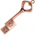 Pyzl 32 GB USB-Flash-Laufwerk, Retro-Metallschlüsselform USB-Flash-Laufwerk Memory Stick USB 2.0 Pen Drive