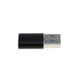 OTB Adapter Slim kompatibel zu USB-A 3.0 Stecker auf USB Type C (USB-C) Buchse - schwarz