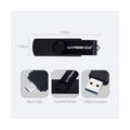 Wansenda USB 3 0 Memory Stick 2 in 1 OTG External Storage for Android Devices / PC / Tablet / Mac, Black 128gb
