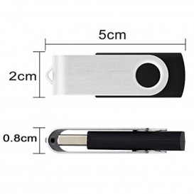 More about EASTBULL USB Stick 8GB 10 stück Einklappbarer USB 2.0 Transmemory Memory Stick (Mehrfarbig-2)