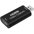 Hdmi Video Capture Card USB 2.0 1080P Aufnahmegerät USB, Game Capture Card USB, Game Capture, 4K Display Port auf HDMI Adapter, 