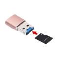 2pcs Hochgeschwindigkeits 5Gbps USB 3.0 MINI Kartenleser Für TF Karte