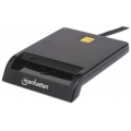 Manhattan Smartcard-Lesegerät Chipkartenleser USB extern