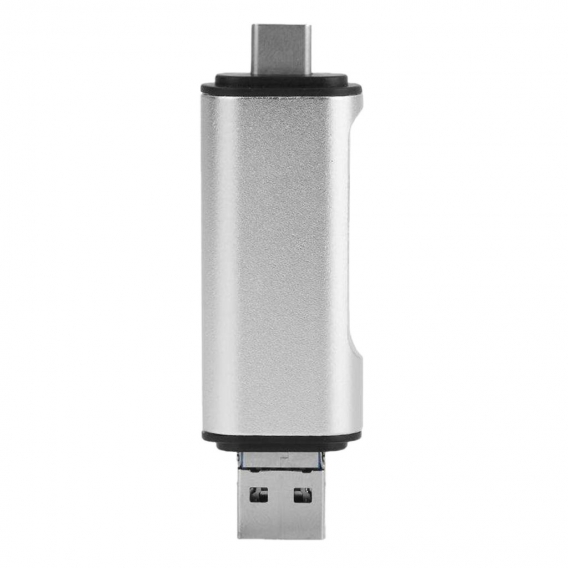 USB Typ C ,USB und 3.0 Micro-USB ( 3 in 1 )OTG Funktion Kartenleser Unterstützung für TF Speicherkarten Kartenlesergerät ( Silbe
