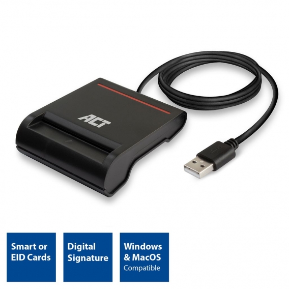 ACT AC6015 USB-Smartcard-Kartenleser