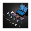 PULUZ Wasserdichte Speicherkartenleser Aufbewahrungsbox fuer USB SD CF TF Reader SIM-Karten Schutzhuelle Halter fuer Tablet Comp