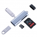 MicroSD-Kartenleser Typ C mit USB 3.0 Super Speed-Technologie, unterstützt Micro SD und Micro SD für Windows, Mac OS X und Andri