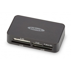 More about ednet USB 2.0 Card Reader "All-in-one", Farbe: schwarz
