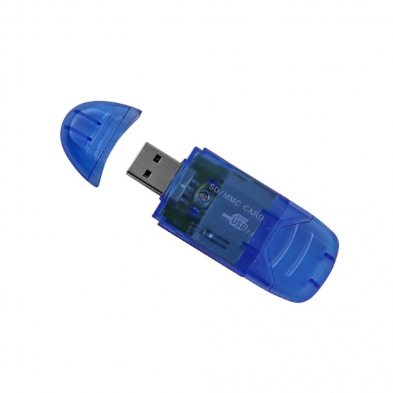 Reekin USB Kartenlesegerät Stick bis 32GB für SD / SDHC / MMC Karte Speicherkarten Leser / Reader. Zum Übertragen Ihrer Fotos, V
