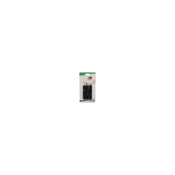 InLine® Card Reader, USB 2.0, all in 1, Pocketversion, schwarz