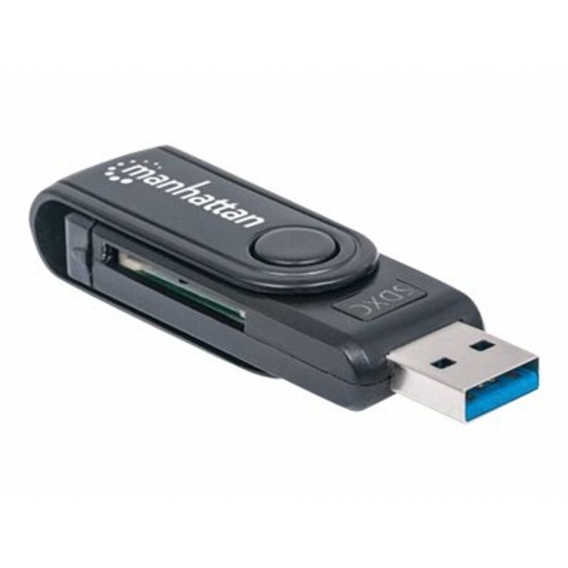 MANHATTAN USB 3.2 Gen 1 Mini Multi-Card Reader/Writer