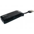 Sandberg Pocket Card Reader - Kartenleser (MS, MS PRO, MMC, SD, MS PRO Duo, miniSD, RS-MMC, microSD, SDHC, MS Micro) - USB 2.0 -