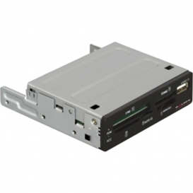 More about DeLOCK 91674 43-in-1 Kartenleser - USB 2.0 - Intern - CompactFlash Type II, Microdrive, SD, SDHC, miniSD, MultiMediaCard (MMC), 