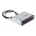 DeLOCK 91674 43-in-1 Kartenleser - USB 2.0 - Intern - CompactFlash Type II, Microdrive, SD, SDHC, miniSD, MultiMediaCard (MMC), 