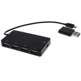 More about 2x4 Port Micro USB OTG Hub Host Ladekabel Adapter Kartenleser Für Android