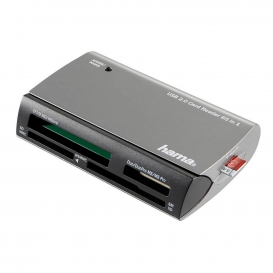 More about Hama All in One Kartenleser USB 2.0 Schwarz, Silber
