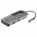 ACT AC7052 USB-C-3.2-Gen1-Hub und -Kartenleser