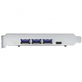StarTech.com 4 Port USB 3.1 PCIe Karte - 3x USB-A und 1x USB-C - 2 Dedizierte Kanäle, PCIe, USB 3.2 Gen 1 (3.1 Gen 1), PCIe 2.0,