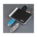 Hama - 54546 USB-3.1-Hub/Kartenleser inkl. USB-C-Adapter