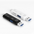 Pyzl 5-in-1 Typ-c Micro TF OTG USB 2.0 Adapter SD-Kartenleser Android IOS Computer
