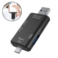 USB 2.0 Kartenleser, USB 2.0/Type-C/Micro USB Kartenleser, High-Speed SD/TF Kartenleser, All-in-One Kartenleser für Windows XP/M