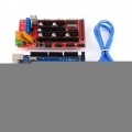 3D-Drucker RAMPS 1.4 Controller + MEGA2560 R3 + A4988 Mit Kühlkörper USB Calbe Jumper Kit