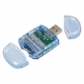 Logilink CR0015B Kartenleser USB 2.0 Stick, SD & Micro SD Format