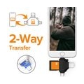 4 in 1 SD-Kartenleser für iPhone und Android, Camera Card Viewer, Micro SD / TF-Kartenadapter zum Anzeigen von Fotos und Videos 