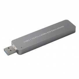 More about M.2 NVME zu USB 3.0 Adapter M2 NGFF PCIE SSD Adapterkarte Tragbares Festplattengehaeuse Plug & Play