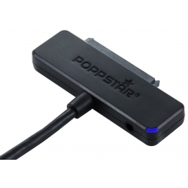 More about Poppstar Festplatten-Adapter (USB 3.1 Gen 2 Typ C) Sata USB Kabel für externe Festplatten (SSD, HDD, 2,5 u. 3,5 Zoll), bis zu 10