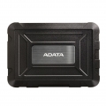 Adata ed600 2,5 Zoll Sata Festplatte Caddy, USB 3.1, USB -Antrieb, IP54 -Wasser, Staub und Stoßdicht